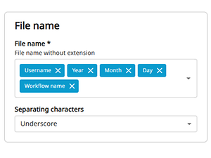 TA Cloud Capture_Select properties TA Cloud Capture_Select properties